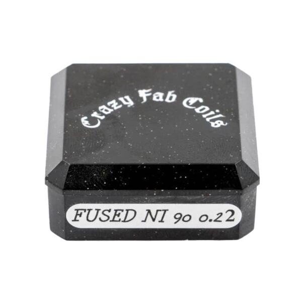 Pack de 2 coils Fused de 0.22 ohm fabriqués à la main par l'artisan builder Crazy Fab Coils. Avec 5 spires de 3mm en Ni80 et Ni90, ils sont réactifs et expriment parfaitement les saveurs.
