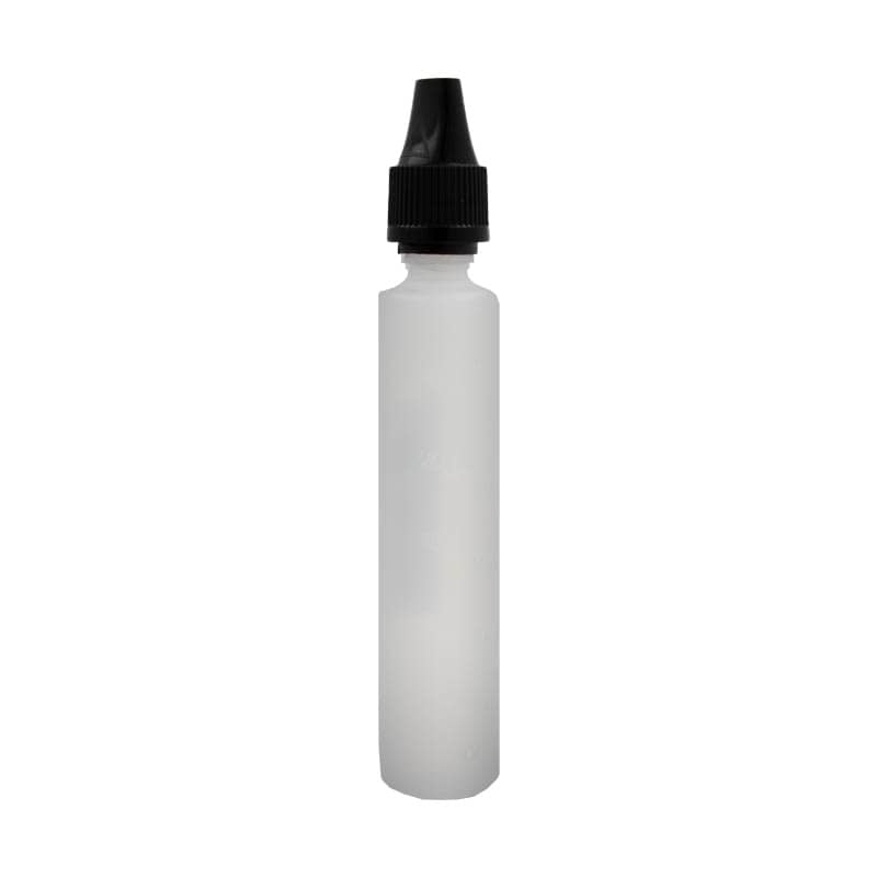 Ce flacon gradué de 30.ml permet de réaliser facilement ses mélanges de DIY, ou simplement d’ajouter une dose précise de booster à du eliquide sans nicotine.