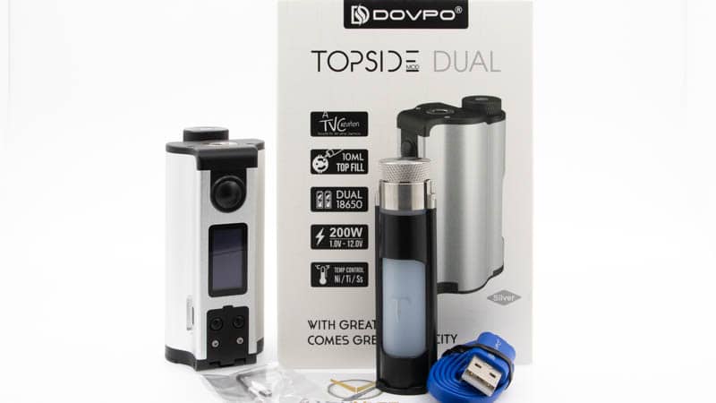 contenu du coffret de la box Topside Dual de Dovpo