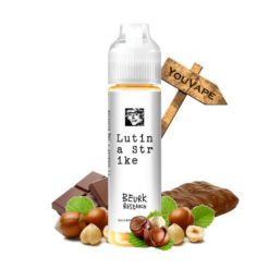 Le e-liquide Lutina Strike de Beurk Research vous saisit avec la gourmandise absolue, le chocolat noisette de la pâte à tartiner ultime,