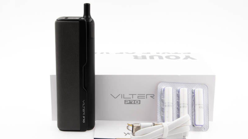 Contenu du coffret du pad Vilter Pro de Aspire