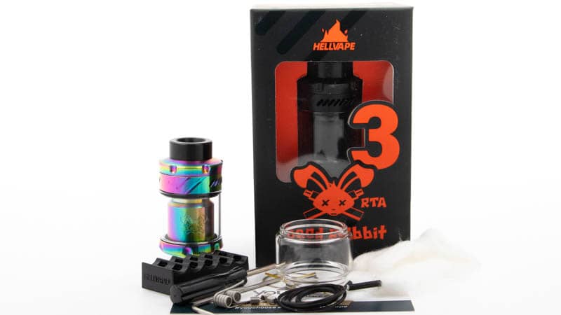 contenu du coffret du Dead Rabbit v3 Rta