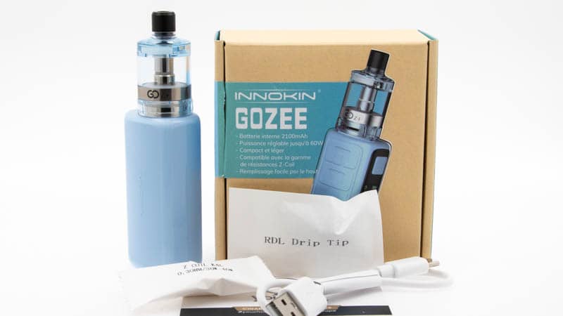 Contenu du coffret du kir Gozee de Innokin