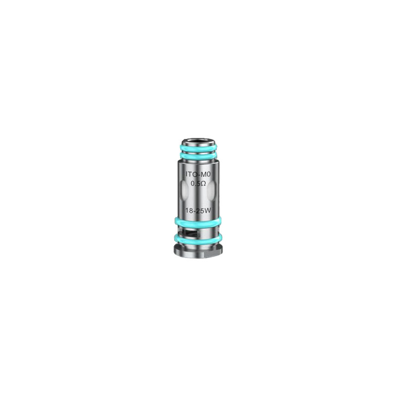 Résistances Ito de Voopoo, destinées au kit Drag Q et au pod Doric de la marque, disponibles dans différentes valeurs pour l'inhalation indirecte, ou directe restreinte.