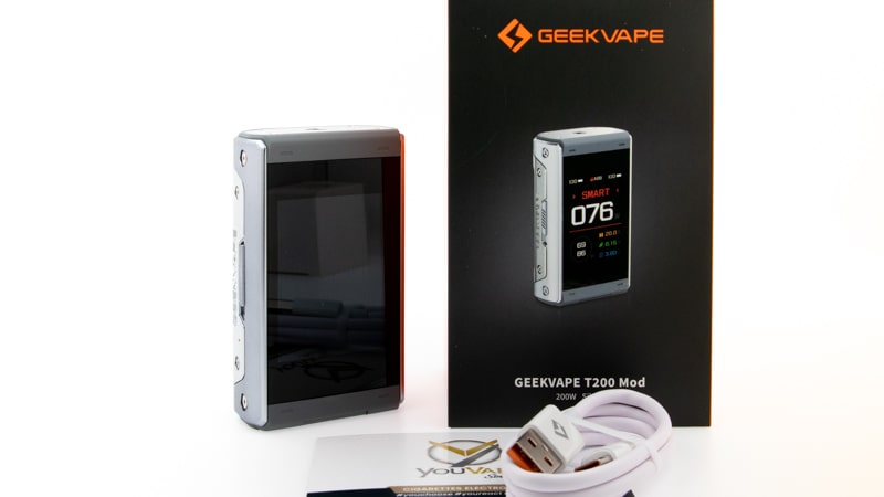 Coffret de la box Aegis Touch T200 de Geek Vape