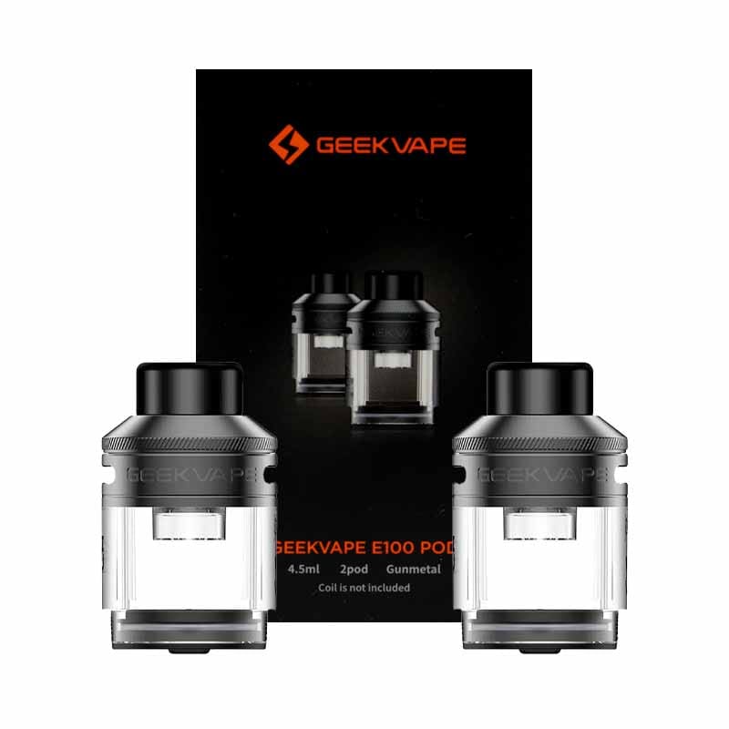 Cartouche de remplacement pour le Pod Aegis Eteno E100 de Geek Vape. Elle peut contenir 4.5ml de eliquide et accueille les résistances P Séries de la marque. Par ailleurs elle dispose d'un airflow par le haut (antifuite) et son réservoir se remplit aussi par le haut.