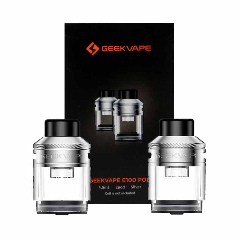 Cartouche de remplacement pour le Pod Aegis Eteno E100 de Geek Vape. Elle peut contenir 4.5ml de eliquide et accueille les résistances P Séries de la marque. Par ailleurs elle dispose d'un airflow par le haut (antifuite) et son réservoir se remplit aussi par le haut.