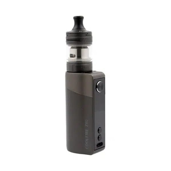 Le Kit Coolfire Z60 est une cigarette électronique formidable. Bien dessinée, elle est simple et compacte. Pourtant elle offre toutes les prestations d'une grande