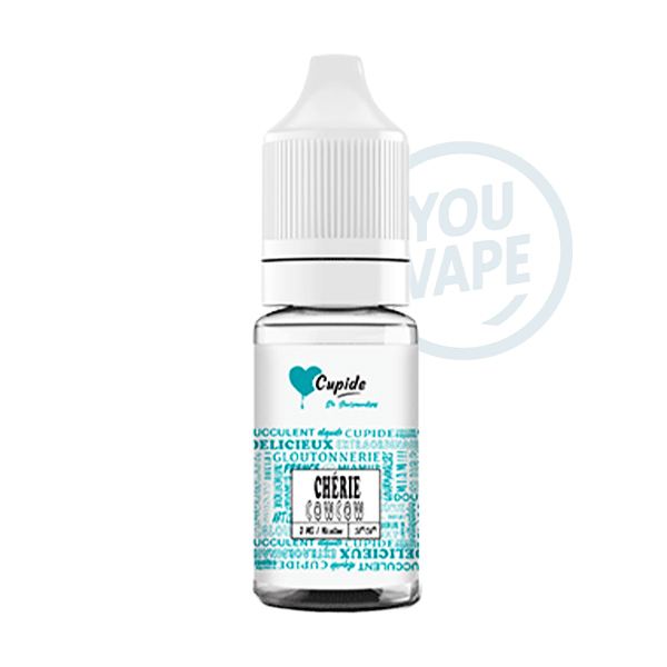 Le e liquide Chérie Cowcow de Cupide est un délice gourmand à base de céréales corn flakes accompagné de ses copeux de noix de coco, le tout vielli en fût de chêne.