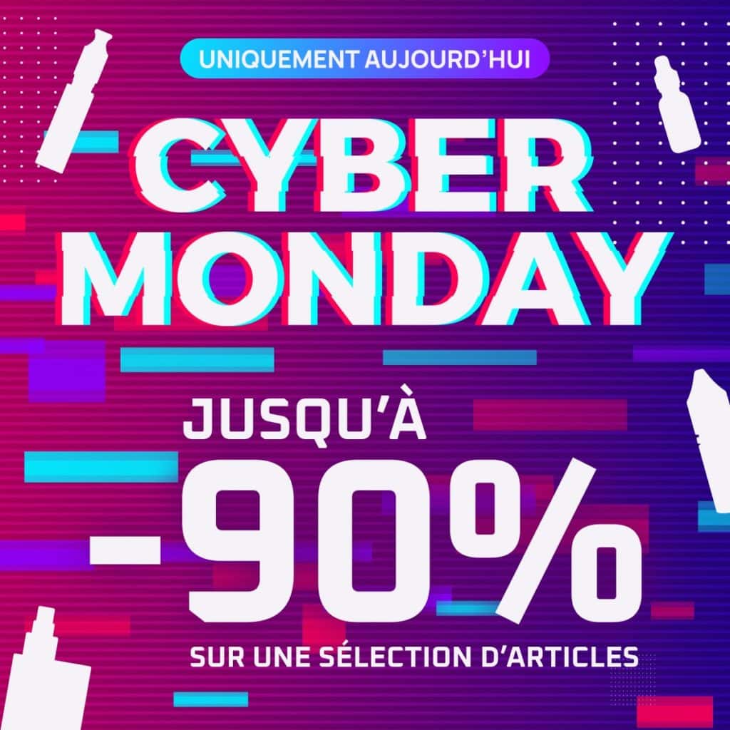 Cyber Monday - Jusqu'à -90% sur une sélection d'articles