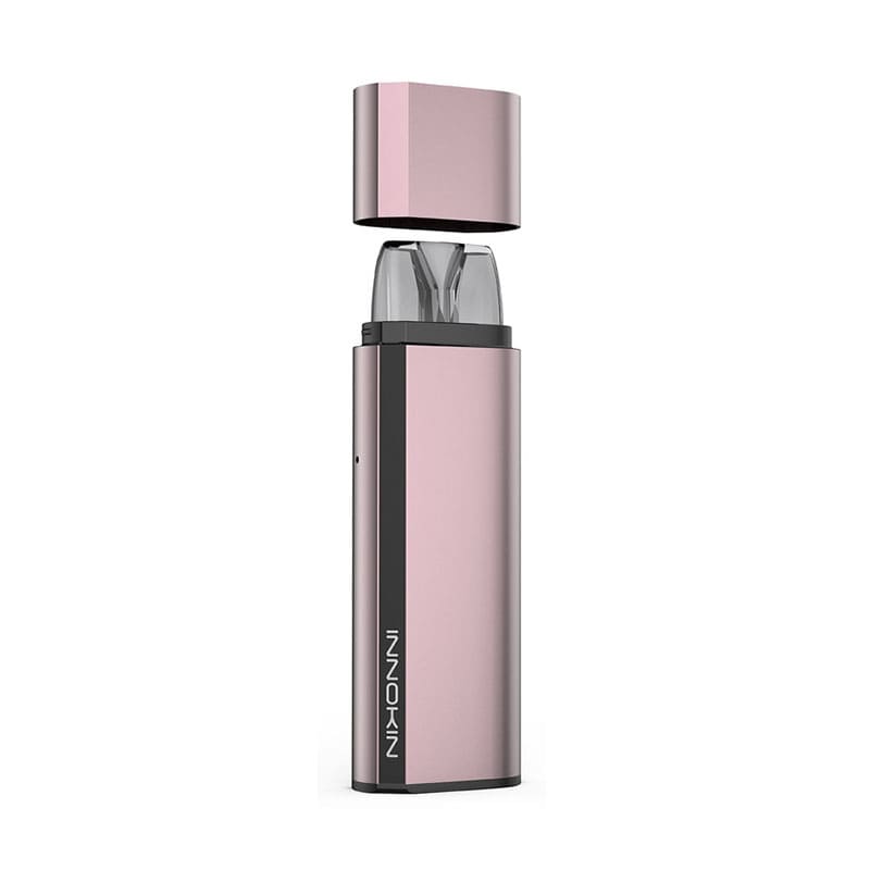 Le Pod Klypse de Innokin est beau et simple. En aluminium anodisé, il marche automatiquement, et vous n'avez pas à changer de résistance.