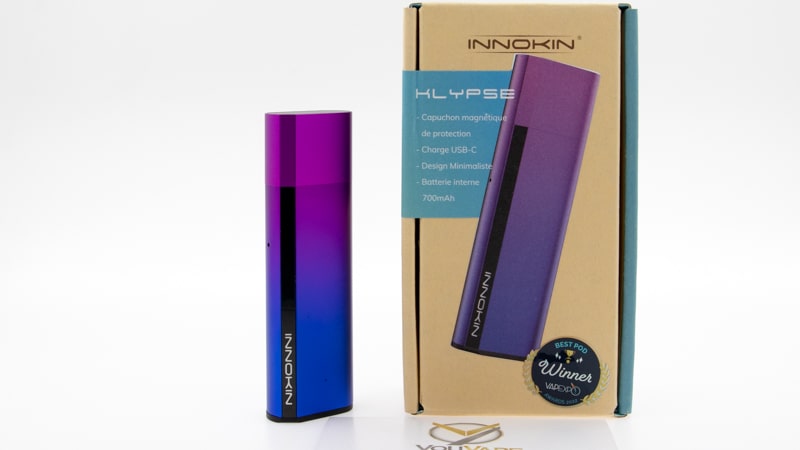 Contenu du coffret du Pod Klypse de Innokin