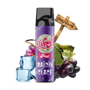 La Cartouche Wpuff Raisin Glacé de Liquideo vous permet de profiter d'un délicieux jus de raisin bien glacé, en la glissant tout simplement dans votre WPuff.