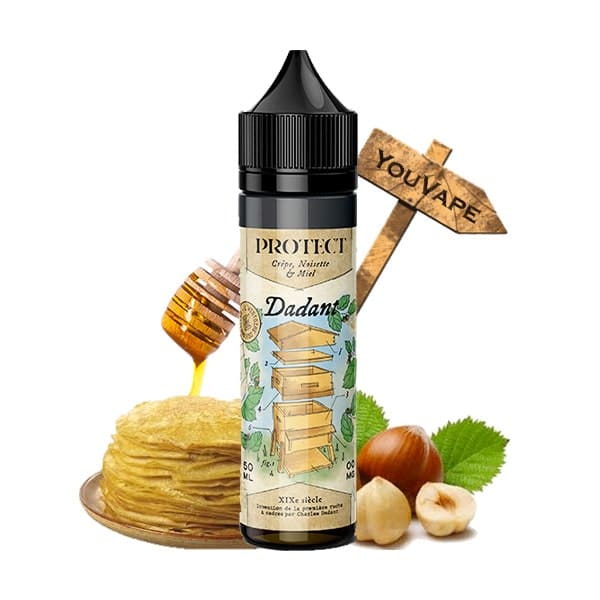 Le e liquide Dadant de Protect est une généreuse crèpe dans laquelle vous retrouverez des noisettes et du miel pour satisfaire la gourmandise de chacun.