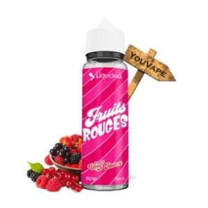 Le e liquide Fruits Rouges 50ml, de la gamme Wpuff par Liquideo, vous offre une saveur de différents rouges comme de la fraise, framboise et cerise.