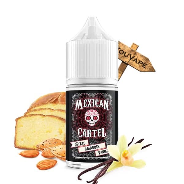 Le Concentré Gâteau Amandes Vanille 30ml est un gâteau d'origine mexicaine, bien moelleux et sucrée, succomber à ce délice gourmand.