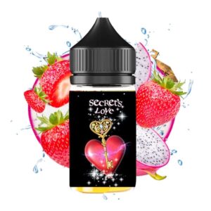 Le Secret Love est un arôme concentré de la marque Secret's Lab qui vous délivre une potion d'amour à base de fraise et de fruit du dragon dans un écrin de fraîcheur.