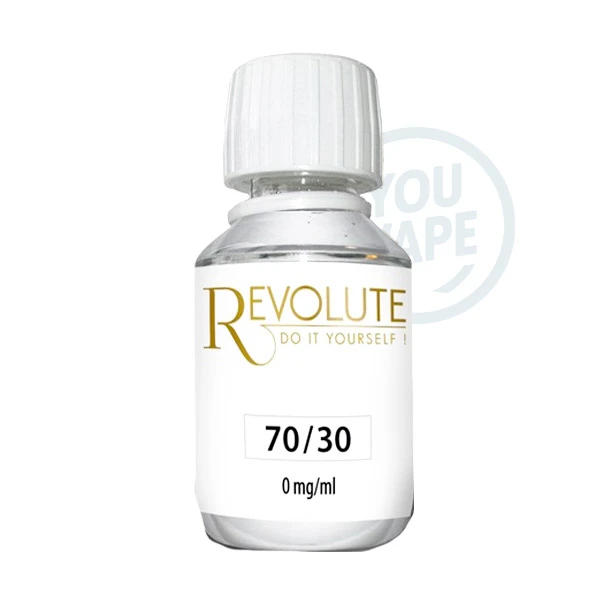 Base DIY 0mg (70% PG 30% VG) pour la réalisation de vos propres recettes au format 115ml. Ce pack contient :1 flacon de base en 70/30 sans nicotine de 115ml