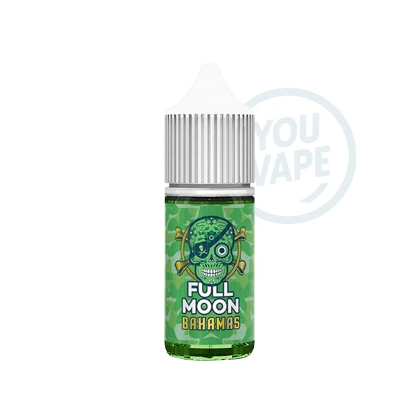 Le concentré Bahamas de Full Moon vous emmène en bateau pirate sous les tropiques déguster un cocktail de kiwi, banane et noix de coco.