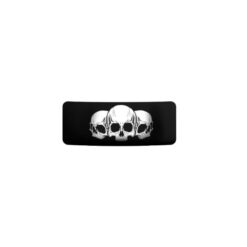 Vape Band en silicone de protection pour le réservoir de votre atomiseur, adapté pour les diamètres de 22 à 24mm, et décoré de têtes de morts (skulls).