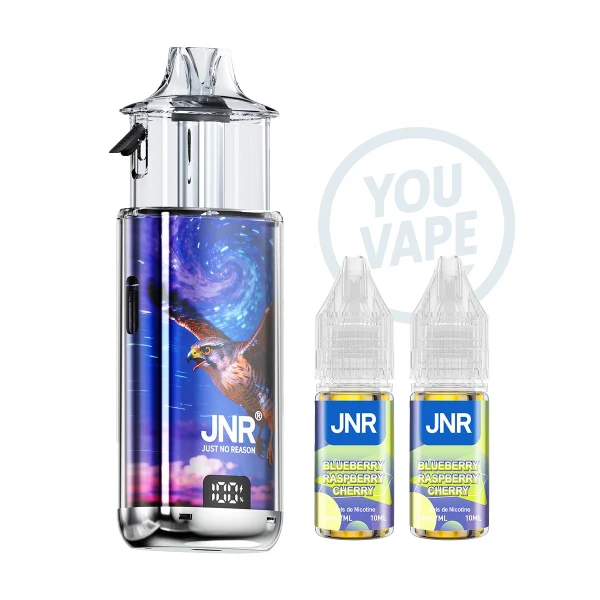 Puff JNR Falcon Nexus 40k goût blueberry raspberry cherry