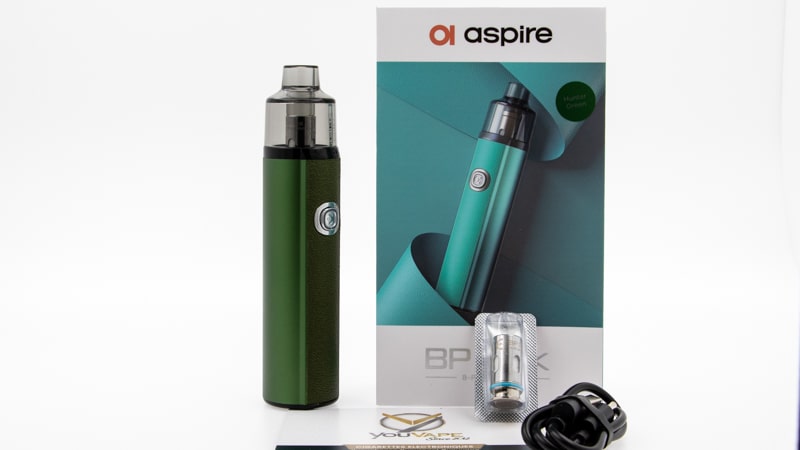 Contenu du coffret du Kit BP Stik de Aspire