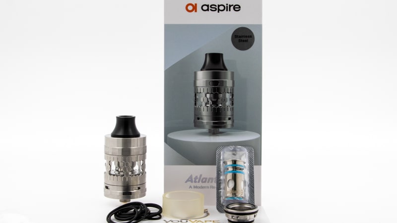 Contenu du coffret de l'Atlantis GT Tank de Aspire