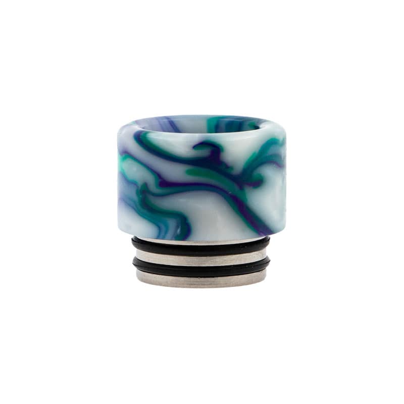 Drip Tips 810 Acier & Résine de la marque Française Pimp my Vape. Avec joints, ils sont adaptés pour les atomiseurs au format 810 sans joint intégré.