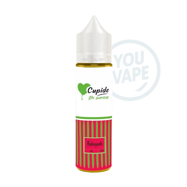 Le e liquide Babagada de Cupide est une saveur de bonbon fraise Tagada. Retournez en enfance et déguster ces délicieuses sucreries.