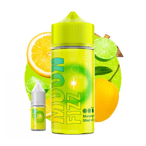 Le e liquide Morning Shot 60ml par Moon Fizz est un mélange pour vous apporter de la vivacité avec sa combinaison de citron et citron vert.