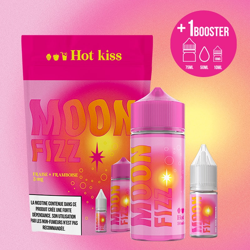 pack eliquide Hot Kiss par Moon Fizz