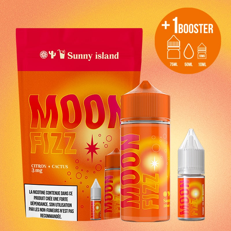 pack eliquide sunny island par moon fizz