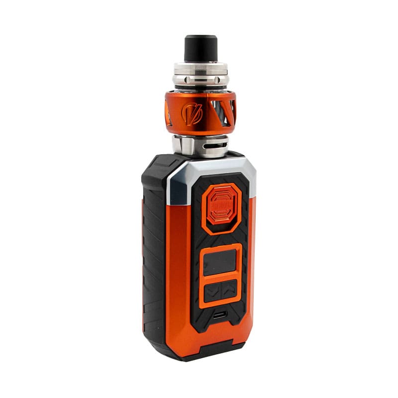 Le Kit Armour Max c'est encore plus de Vaporesso : puissance 220 watts, autonomie avec 2 accus 21700, grosse vapeur et résistance aux chocs.