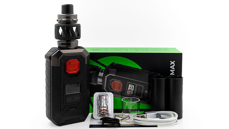 Contenu du coffret du kit Armour Max de Vaporesoo