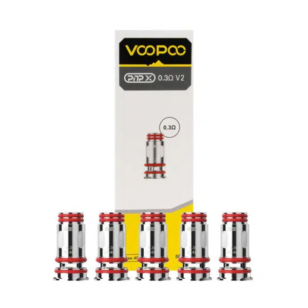 Résistances PnP X V2 de 0.30 ohm par Voopoo
