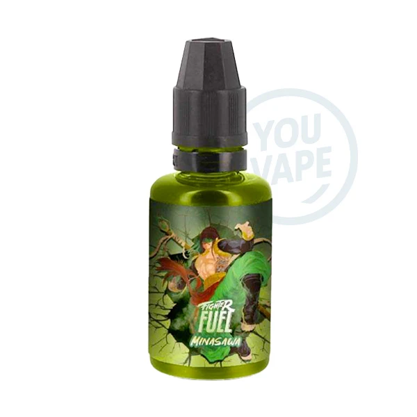 L'arôme concentré Minasawa 30ml de la marque Fighter Fuel vous surprendra par son duo fruité de pomme et poire agrémenté de cactus et d'une belle fraîcheur.