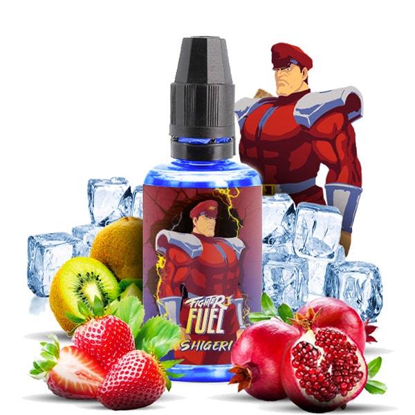 L'arôme concentré Shigeri 30ml de la marque Fighter Fuel est un cocktail de fruits rouges rafraîchissant et sucré avec une grenade et des fraises des bois sur une pointe kiwi. De quoi vous mettre KO en début de partie.