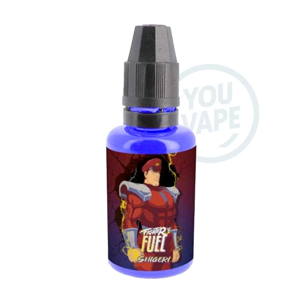 L'arôme concentré Shigeri 30ml de la marque Fighter Fuel est un cocktail de fruits rouges rafraîchissant et sucré avec une grenade et des fraises des bois sur une pointe kiwi. De quoi vous mettre KO en début de partie.