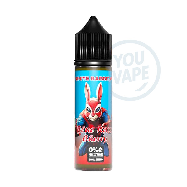 Le e liquide Blue Razz Cherry 50ml par White Rabbit est un mariage original entre la framboise bleue acidulée et la cerise juteuse, offrant une saveur délicieusement irrésistible.