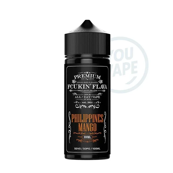 Le e liquide Philippines Mango 100ml de Fcukin Flava est une saveur tropicale aux saveurs de mangues et d'ananas à la fois frais et sucré.