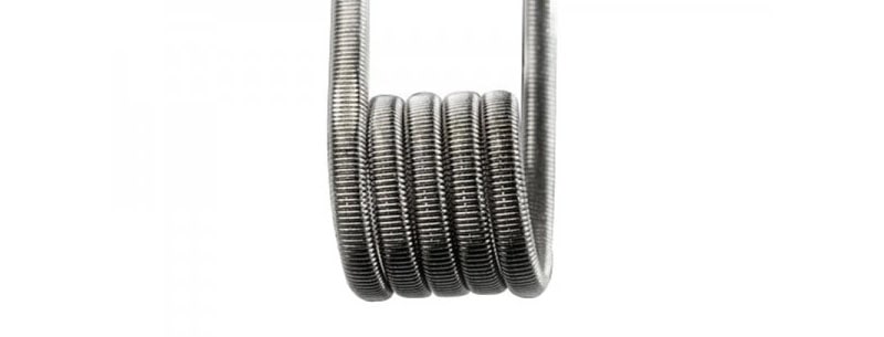 Coils RDL Fused Clapton (2-28Ga/38Ga) - 0,50 ohm - Ni80 - 3 mm