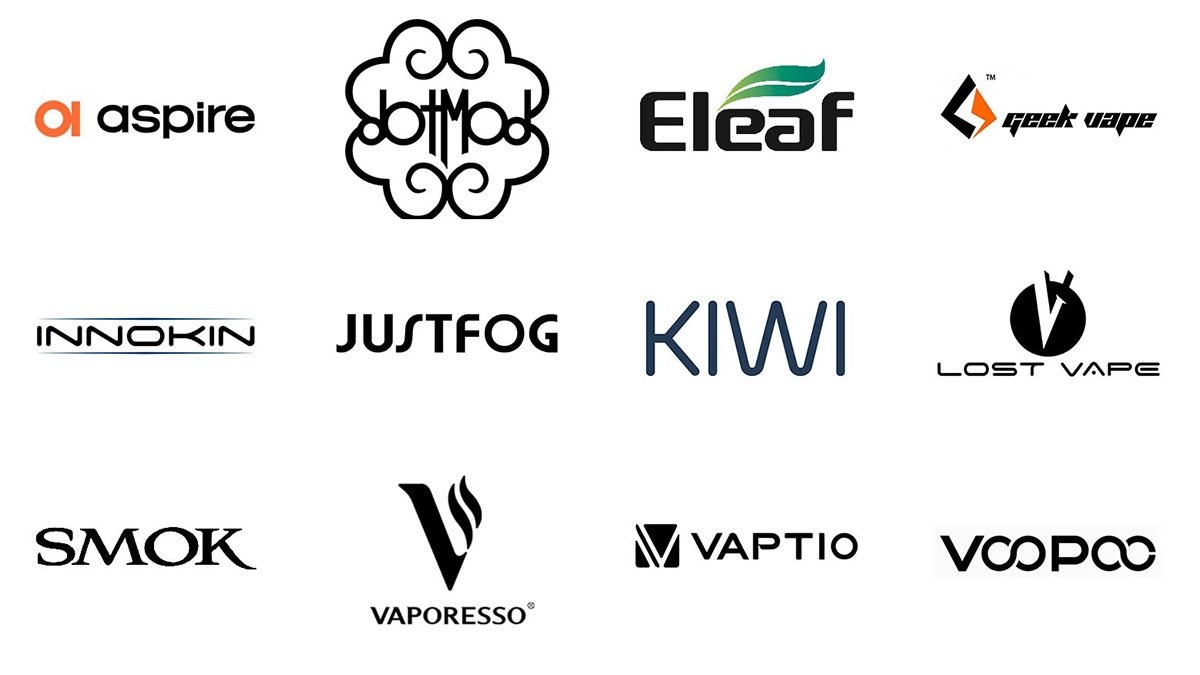 Logos Marques Ecigarettes