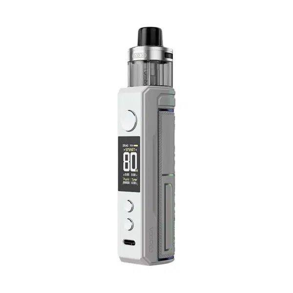 Le Pod Drag X 2 est une cigarette électronique compacte et sans fuite, conçue pour faire beaucoup de vapeur en inhalation directe.