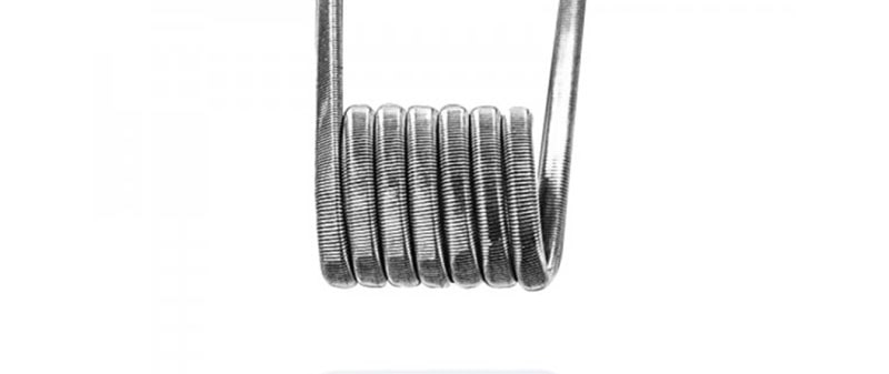 Coils Micro Fused Clapton (2-30Ga/42Ga) - 0,88 ohm - Ni80 - 2.5 mm