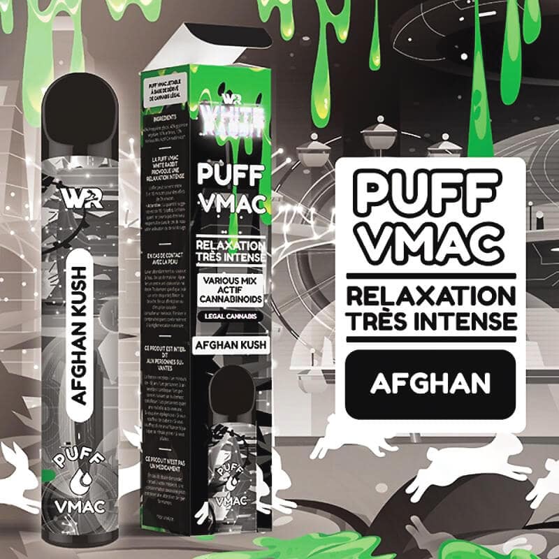 La Puff Cbd Bar Afgan Kush de Tengram double votre plaisir avec son CBD bien concentré (800mg/ml) et un réel goût de cannabis.