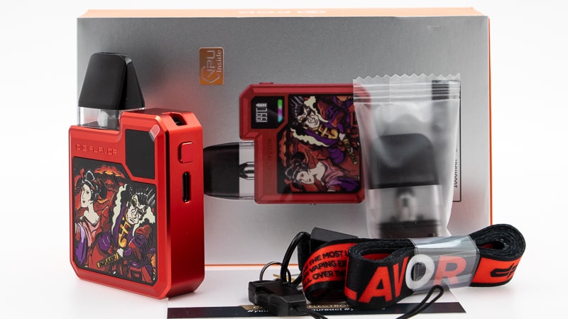 Contenu du coffret du pod Digi Q de Geekvape