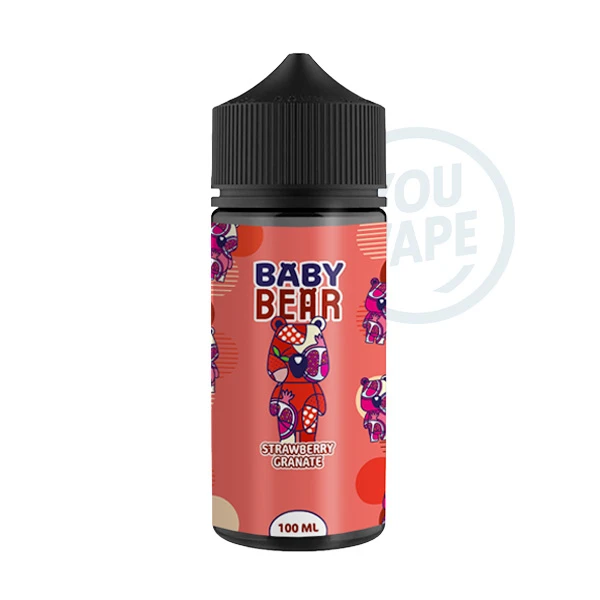 Le e liquide Strawberry Granate 100ml de Baby Bear est une explosion de saveurs avec une fusion audacieuse entre la tendresse des fraises et la puissance exotique du jus de grenade. Un excellent choix pour commencer la journée avec une dose de vitalité !