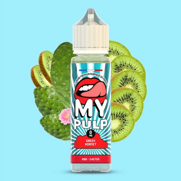 Le eliquide Green Hornet 50ml par Pulp est un délicieux smoothie au kiwi et jus de cactus pour un mélange à la fois rafraîchissant et revitalisant.