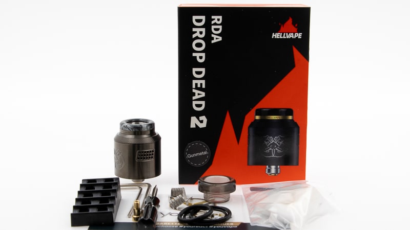 Contenu du coffret du Drop Dead 2 de Hellvape