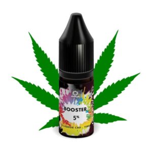 Le CBD Booster est un e-liquide au CBD Spectre Large qui vous offre un bon effet d'entourage, tout en ne contenant pas de THC.